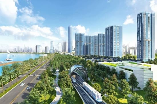 Lợi ích khó đong đếm từ 3 tuyến đường sắt Metro với Masteri Tây Mỗ